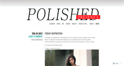 Desktop Screenshot of polishedpresence.com